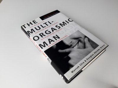 Boek met de titel: The Multi-orgamic Man - How any man can experience Multiple Orgasms