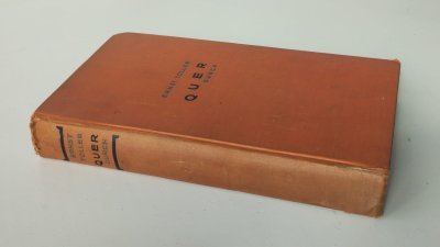 Tweedehands boek: Quer durch van auteur Ernst Toller - Linnen kaft gebonden. Beschadigingen aan kaft. ouderdomsvlekken/ roestvlekken. Scheurtje blz 14.