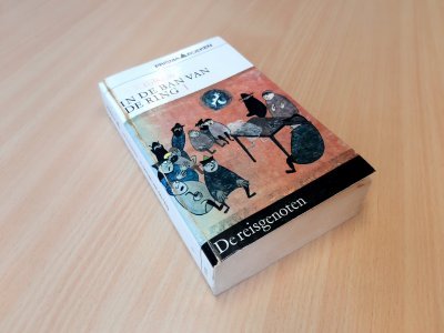 Boek met de titel: In de ban van de ring: De reisgenoten