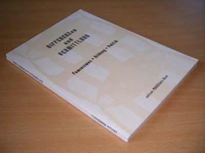 Boek met de titel: Differenzen und Vermittlung