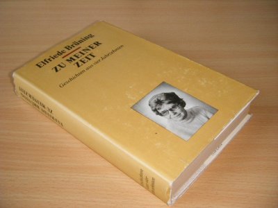 Boek met de titel: Zu meiner Zeit