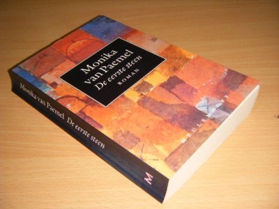 Boek met de titel: De eerste steen