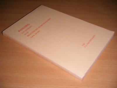 Boek met de titel: Poging tot inleiding in de practische homoeopathie voor artsen