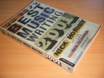 Boek met de titel: Da Capo Best Music Writing 2001