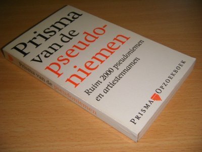 Boek met de titel: Prisma van de pseudoniemen
