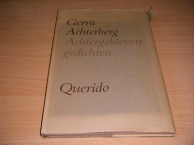 Boek met de titel: Achtergebleven gedichten