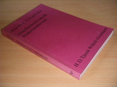 Boek met de titel: Geschiedenis van de Nederlandse taal