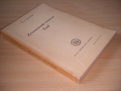 Boek met de titel: Zeventiende-eeuwse taal