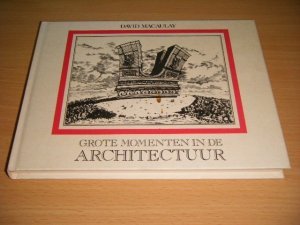 Boek met de titel: Grote momenten in de architectuur