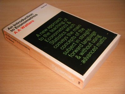 Tweedehands boek: An Introduction to Econometrics van auteur A.A. Walters - Paperback, discoloured spine, creases in spine, traces of use, name on title page, in reasonable condition.
