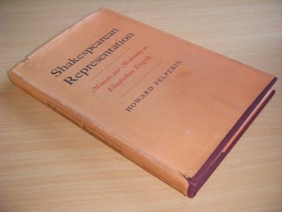 Boek met de titel: Shakespearean Representation