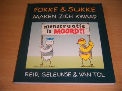 Boek met de titel: Fokke en Sukke maken zich kwaad