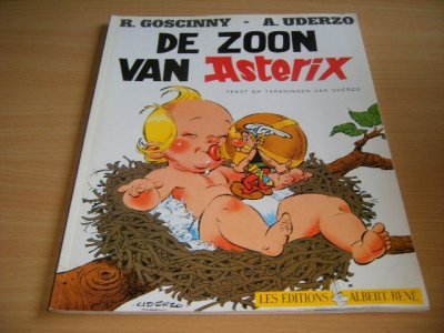 Boek met de titel: De zoon van Asterix