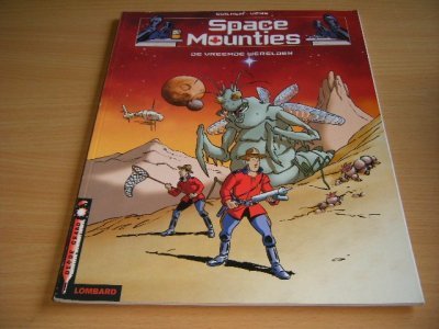 Boek met de titel: Space Mounties: De vreemde werelden