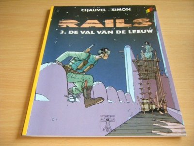 Boek met de titel: Rails, 3. De val van de leeuw