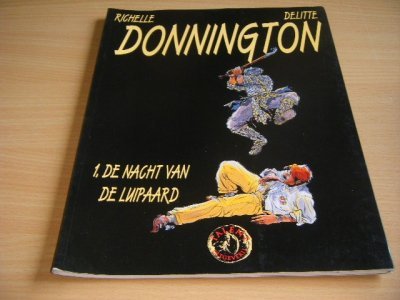 Boek met de titel: Donnington 1: De nacht van de luipaard