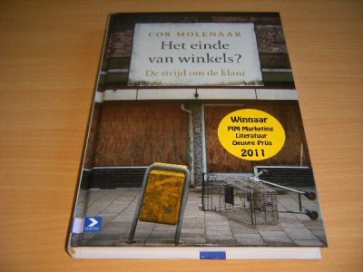 Boek met de titel: Het einde van de winkels?