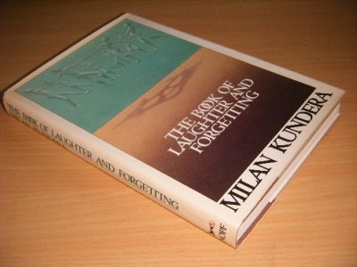 Tweedehands boek: The Book of Laughter and Forgetting van auteur Kundera, Milan - Hardcover with dustjacket, name on title page, stains on book block, in fair condition.