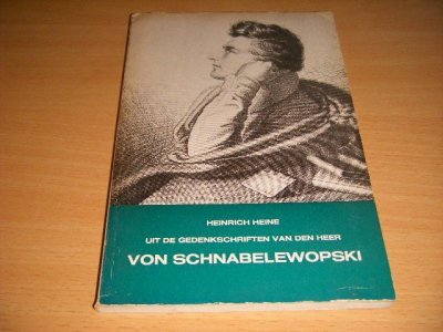 Boek met de titel: Uit de gedenkschriften van den heer von Schnabelewopski