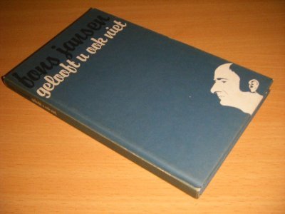 Boek met de titel: Gelooft u ook niet