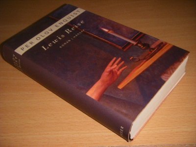 Tweedehands boek: Lewis Reise van auteur Per Olov Enquist - Gebonden met stofomslag, vlekjes op bladsnede, Duitstalig, in goede staat.