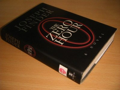 Tweedehands boek: The Zero Hour van auteur Joseph Finder - Hardcover with dustjacket, stains on book block, former library book, in reasonable condition.