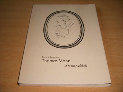 Boek met de titel: Thomas Mann, sehr menschlich