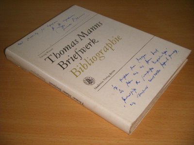 Boek met de titel: Thomas Manns Briefwerk