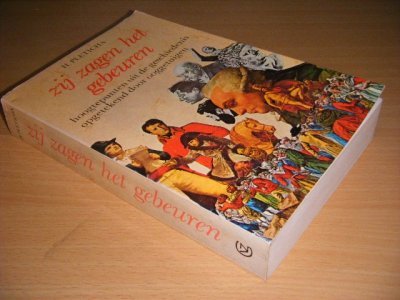 Boek met de titel: Zij zagen het gebeuren