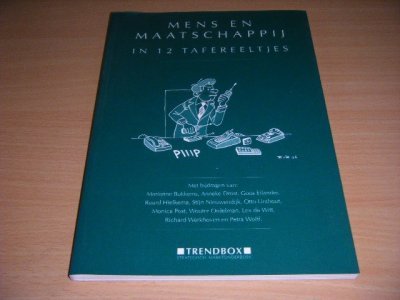 Boek met de titel: Mens en maatschappij in 12 tafereeltjes