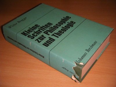 Boek met de titel: Kleine Schriften zur Philosophie und Theologie