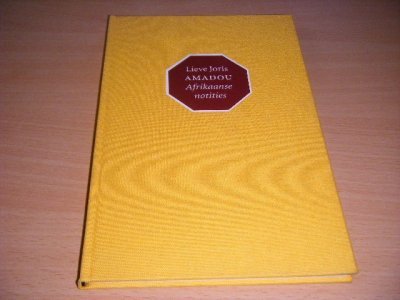 Tweedehands boek: Afrikaanse notities van auteur Lieve Joris - Gebonden, in goede staat.