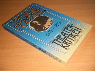 Tweedehands boek: Theaterkritiken 1875-1878 van auteur Theodor Fontane - Pocket, in goede staat.