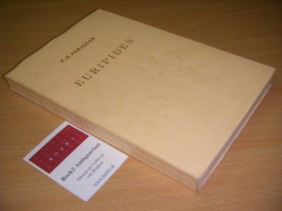 Boek met de titel: Momenten uit het tragische werk van Euripides