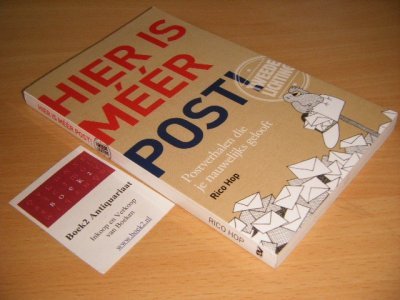 Boek met de titel: Hier is meer post!