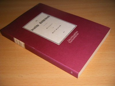 Boek met de titel: Das deutsche Ratselbuch