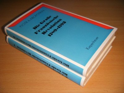 Boek met de titel: Die Grosse Franzosische Revolution 1789-1793