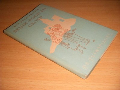 Boek met de titel: Bruin, rood en groen