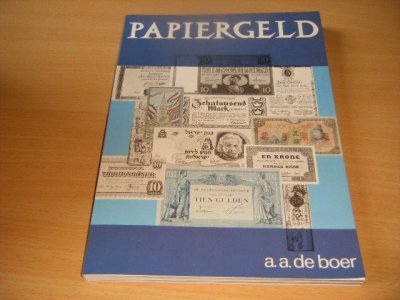 Boek met de titel: Papiergeld
