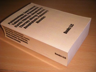 Tweedehands boek: Pulmonology: Lung Cancer, Tuberculosis, Pneumonia, Cystic Fibrosis, Respiratory Therapy, Allergy, Hypoxia, Anaphylaxis, Pulmonar van auteur Books LLC - Paperback, traces of use, in good condition. Please note that the content of this book primarily consists of articles available from Wikipedia or other free sources online