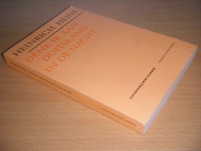 Boek met de titel: Denk ik aan Duitsland in de nacht