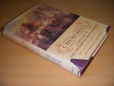 Tweedehands boek: A History of the English-Speaking Peoples Volume III: The Age of Revolution van auteur Winston S. Churchill - Hardcover with dustjacket, as new. 