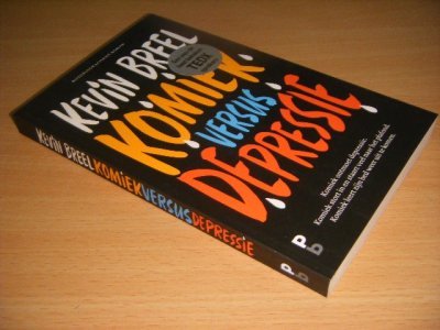 Boek met de titel: Komiek versus depressie