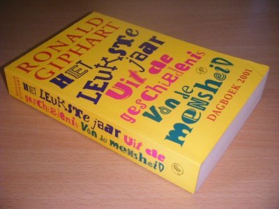 Boek met de titel: Het leukste jaar uit de geschiedenis van de mensheid