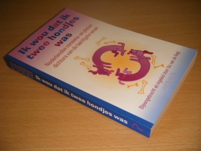 Boek met de titel: Ik wou dat ik twee hondjes was