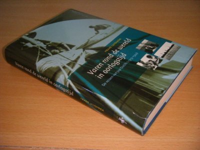 Boek met de titel: Varen rond de wereld in oorlogstijd