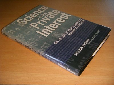 Boek met de titel: Science in the Private Interest