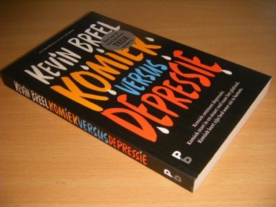 Boek met de titel: Komiek versus depressie