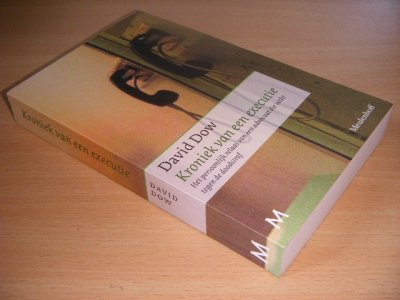 Boek met de titel: Kroniek van een executie