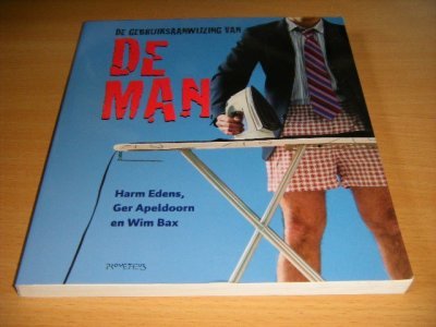Boek met de titel: De gebruiksaanwijzing van de man